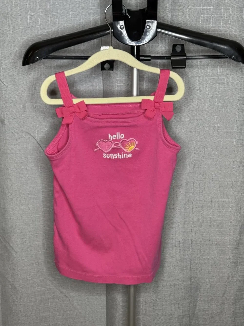 Gymboree - Girls Hello Sunshine Ribbon Tank Top - Size 7